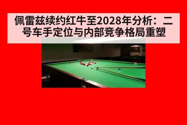 佩雷兹续约红牛至2028年分析:二号车手定位与内部竞争格局重塑
